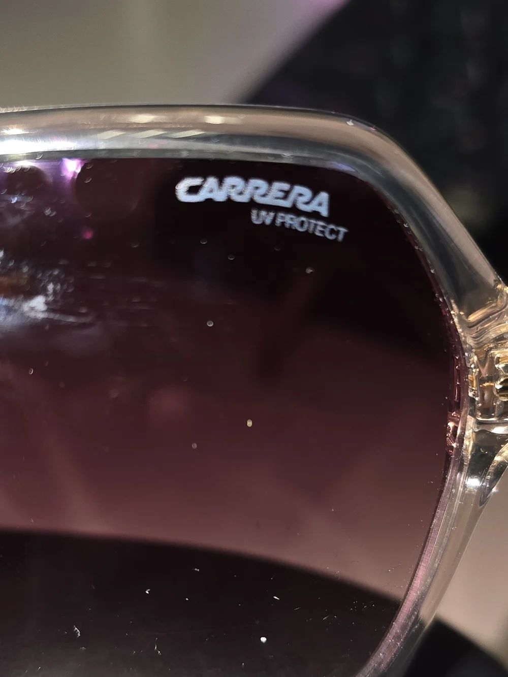 Carrera 3016/S 0FWM HA Nude Square Sunglasses NIB Case Cloth 55-17-140